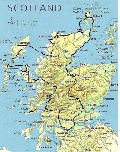 Planning my trip! | Scotland tourist, Scotland map, Scotland