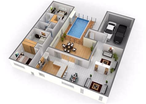 plano de casa en 3D