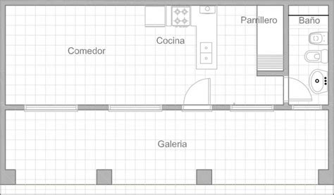 Plano de quincho moderno #PortonesParaCasa | Planos de quinchos