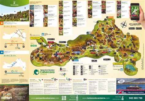 Plano del Parque de Cabárceno | Semarac