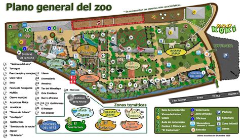 Plano del zoo » .:: ZOO KOKI::. Parque zoológico y ...