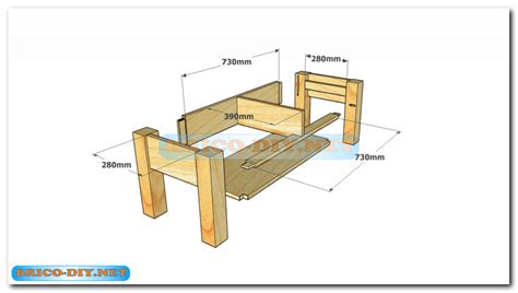 Plano para la construcción de mesa de centro madera en la Comunidad de ...