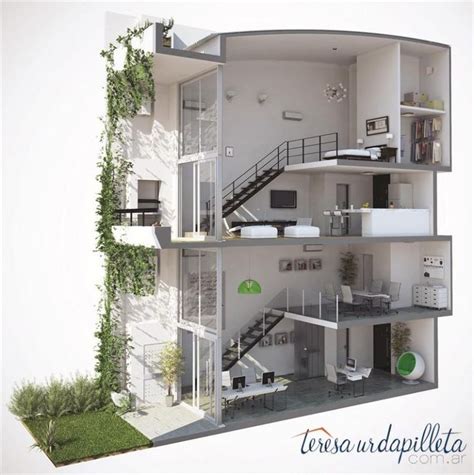 Planos De Lofts Modernos En 3D Tiny House In 2018 ...