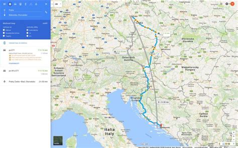 Plánovač trasy autem po Evropě a do Chorvatska | Autovýlet.cz
