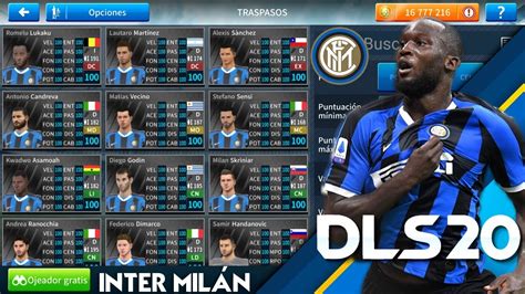 Plantilla del Inter Milán para Dream League Soccer.   YouTube