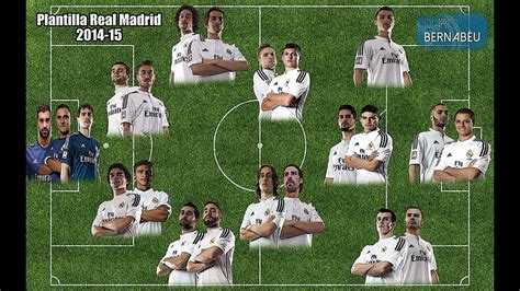 Plantilla Real Madrid 2014 2015 / Real Madrid Squad 2014 ...