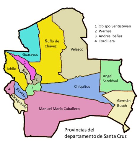 Plantilla:Santa Cruz Departamento Mapa   FamilySearch Wiki