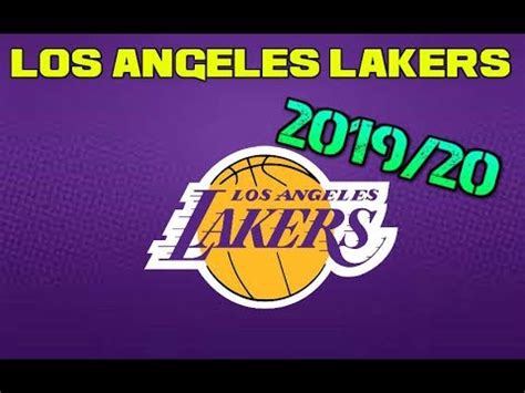 Plantillas 2019 20 | LOS ANGELES LAKERS YouTube