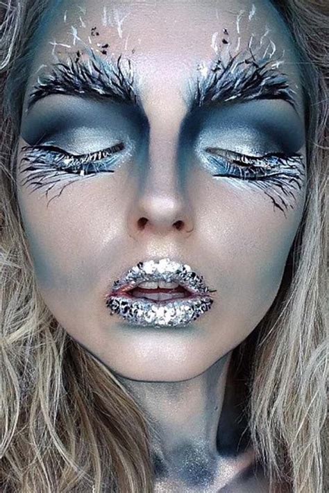 Plateado y azul rey | Fantasy makeup, Halloween makeup inspiration ...
