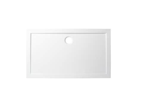 Plato de ducha Essential 120x70 cm blanco | Leroy Merlin