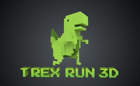 Play Google Chrome Dinosaur Game 3D version online for free. The T Rex ...