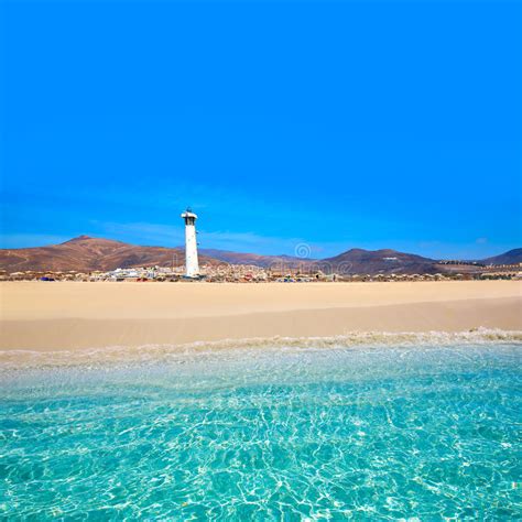 Playa Jandia De Morro Jable Matorral En Fuerteventura ...