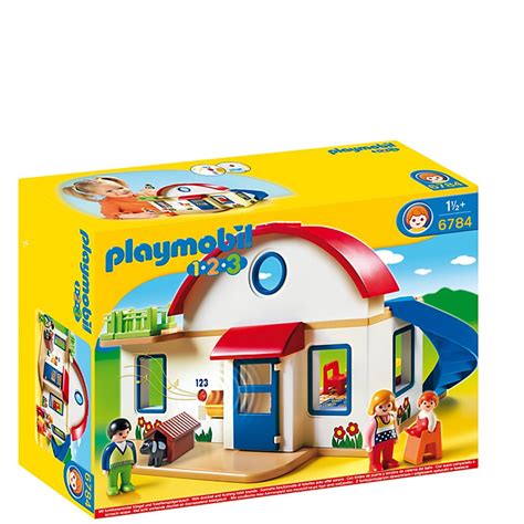 Playmobil 1.2.3 Suburban Home  6784  Toys | TheHut.com