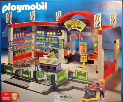 Playmobil 3200 Grocery Store Supermarket Food City Life ...