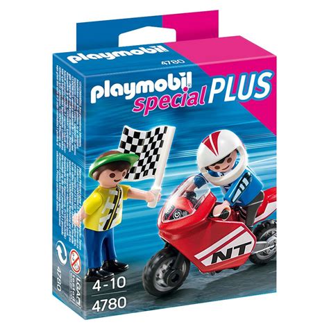 Playmobil 4780 : Enfant avec moto de course | eBay