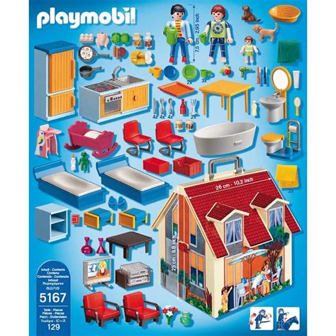 Playmobil 5167   Maison transportable   Cultura