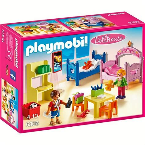 Playmobil 5306, habitación de niños con mobiliario y más ...