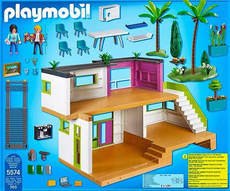 Playmobil 5574, casa moderna con accesorios   Brico Reyes