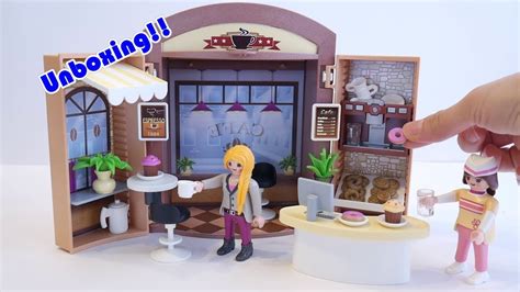 Playmobil 9109 Coffee Shop Play Box Unboxing | New ...