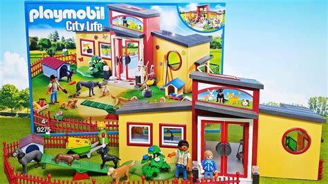 Playmobil 9275  Hotel de mascotas  juguetes para niños ...