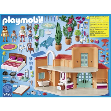 Playmobil 9420 Family Fun Summer Villa with Balcony ...