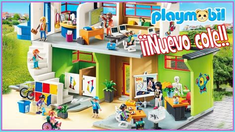 Playmobil: Abriendo el colegio nuevo de playmobil. Súper ...