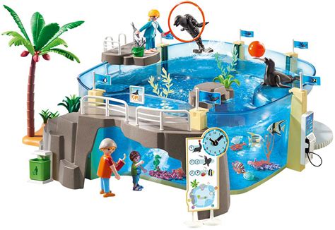 Playmobil Aquarium   The Toy Station at School Crossing