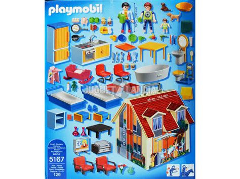 Playmobil Casa de muñecas maletín de Juguete 5167 ...