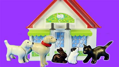 Playmobil City Animal Life Pet Shop Building Set Build ...