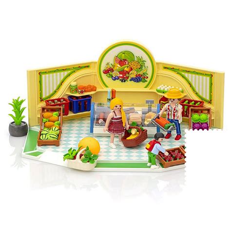 Playmobil City Life Grocery Store Kids Educational ...