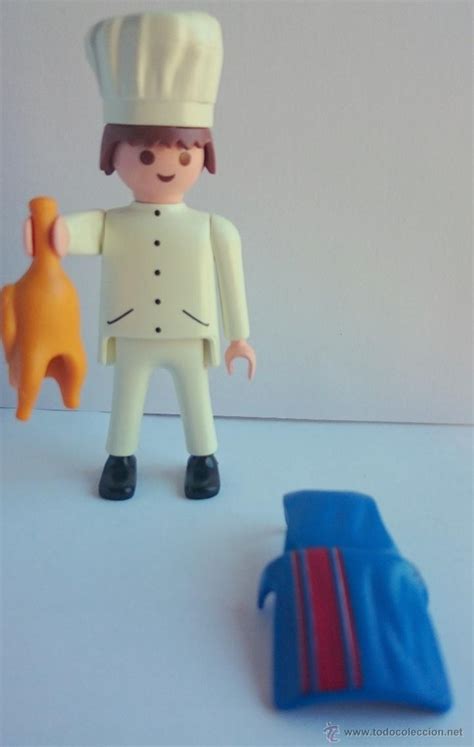 playmobil cocinero cocina chef Comprar Playmobil en ...