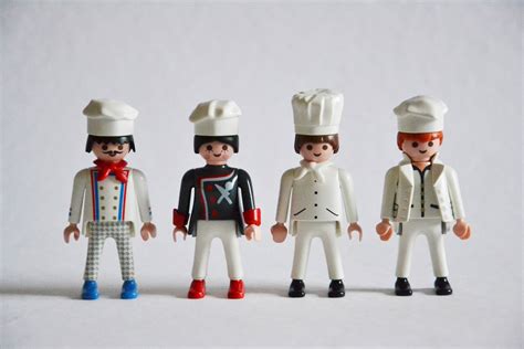 Playmobil cook chef confectionist baker figurine ...