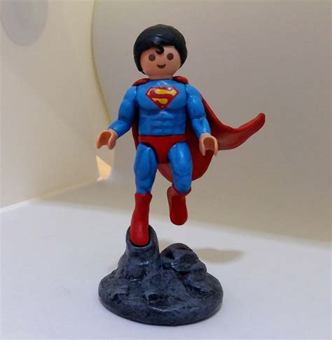 Playmobil custom superman | Muñecos playmobil, Playmobil ...