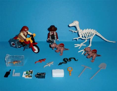Playmobil Dino Forscher mit Dinosaurier usw. | Playmobil ...