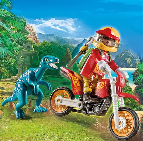 Playmobil Dino Motorcross Bike with Raptor 9431   Best ...