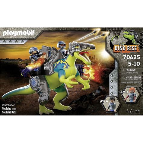 Playmobil Dino Rise Spinosaurus: Σπινόσαυρος Με Διπλή ...