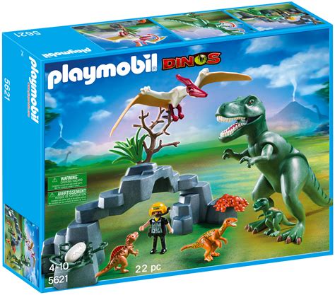 PLAYMOBIL Dinos 5621 pas cher   Dino Club Set