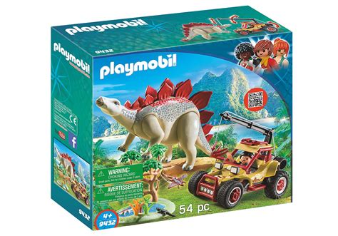 PLAYMOBIL Dinos   buggy met stegosaurus  9432    Giga ...