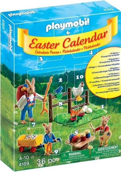 Playmobil Easter Advent Calendar 4169 | Table Mountain Toys