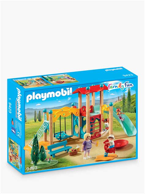 Playmobil Family Fun 9423 Park Playground at John Lewis ...