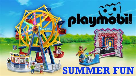 Playmobil FERRIS WHEEL Toy Summer Fun Amusement Park + TIN ...