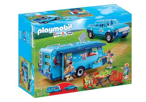 PLAYMOBIL FunPark Pickup with Camper   9502   PLAYMOBIL ...