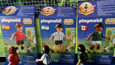 Playmobil Futbol Mundial 2018   Futbolista Playmobil ...