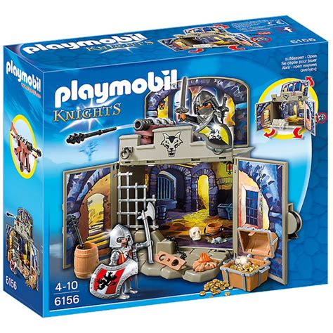Playmobil My Secret Knights  Treasure Room Play Box  6156 ...
