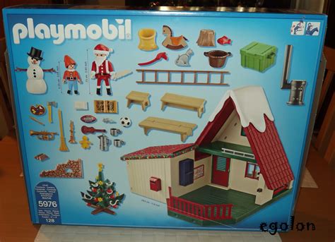 Playmobil Reference 5976 Santa s Home   egolon s ville