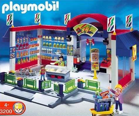 Playmobil Set: 3200s2   Supermarket   Klickypedia