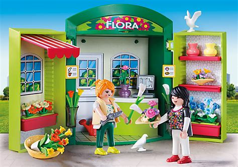 Playmobil Set: 5639 usa   Play Box Flower Shop   Klickypedia