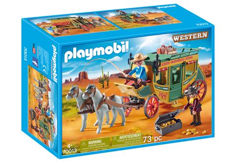 Playmobil Set: 70013   Western Coach   Klickypedia