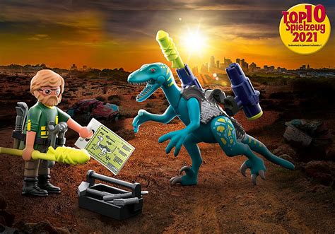 Playmobil Set: 70629   Dino Rise Deinonychus: Ready for ...