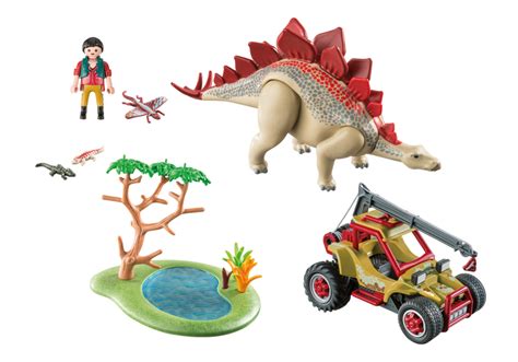 Playmobil Set: 9432   Explorer Vehicle with Stegosaurus ...